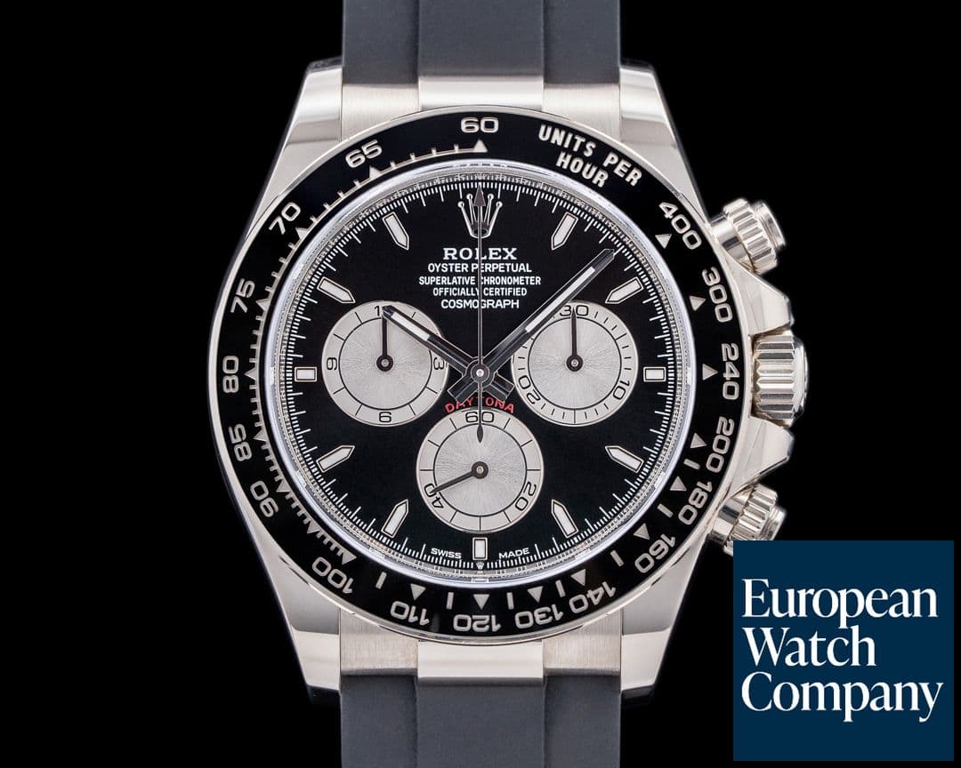 Image of Rolex Daytona 126519 18K White Gold Ceramic Oysterflex Black NEW MODEL