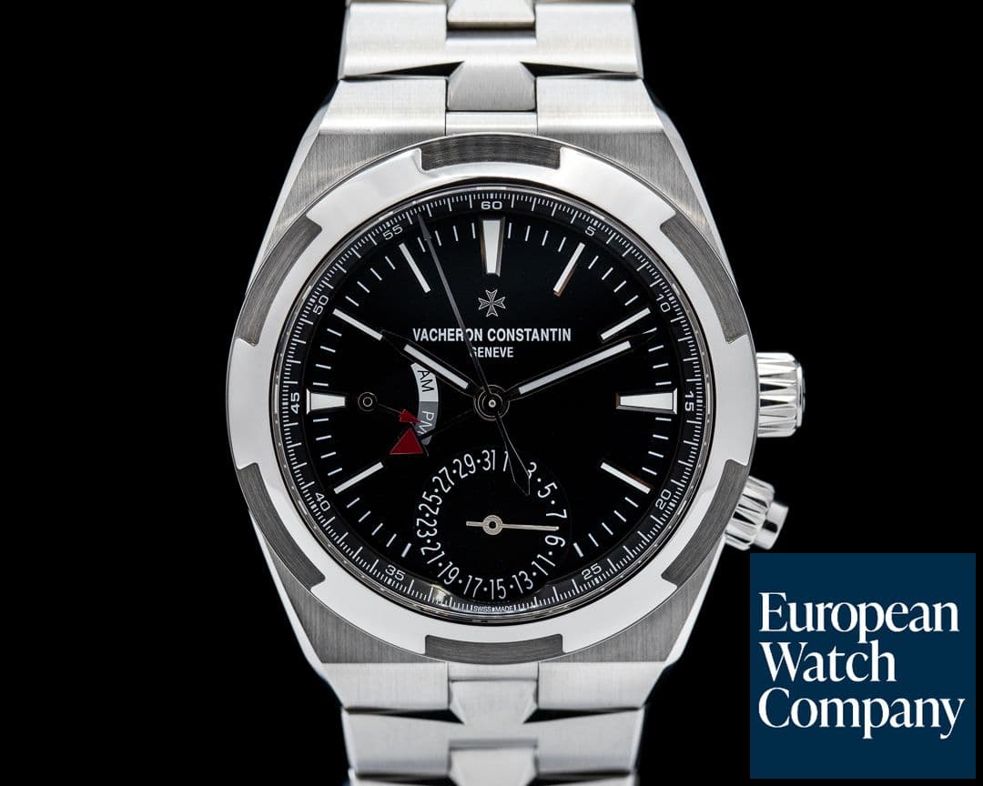 Image of Vacheron Constantin Overseas Dual Time 7900V SS Black Dial FULL SET