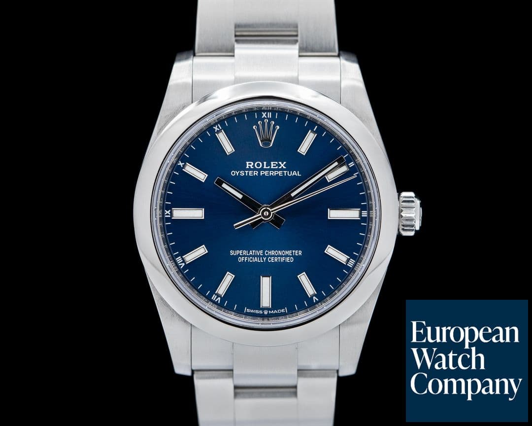 Image of Rolex Oyster Perpetual 124200 34mm Blue Dial 