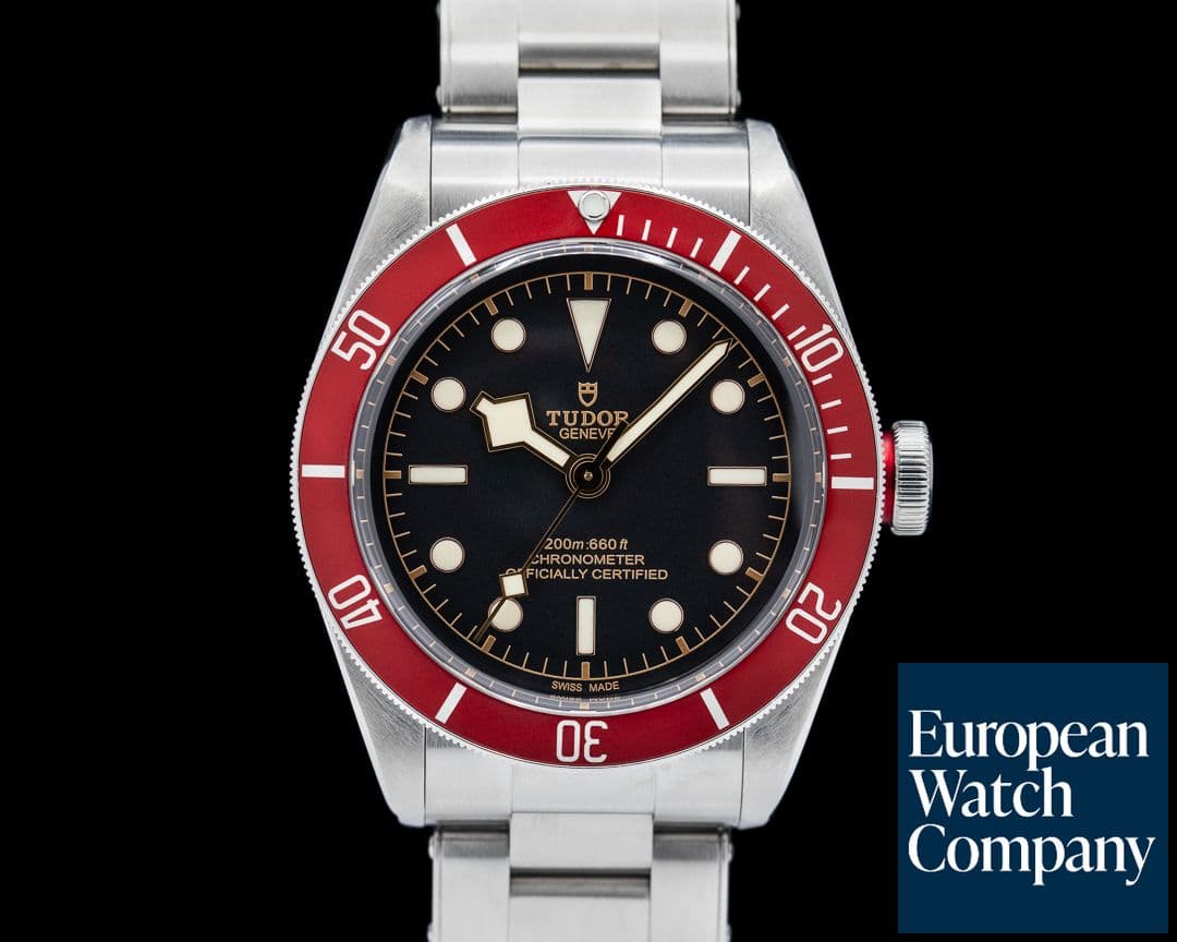 Image of Tudor Tudor Heritage Black Bay Red SS / Bracelet