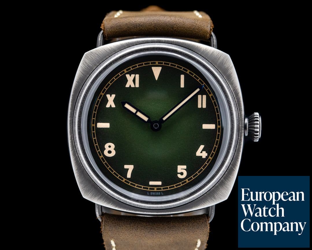 Image of Panerai Radiomir California Brunito 8 Days Green Dial Limited UNWORN