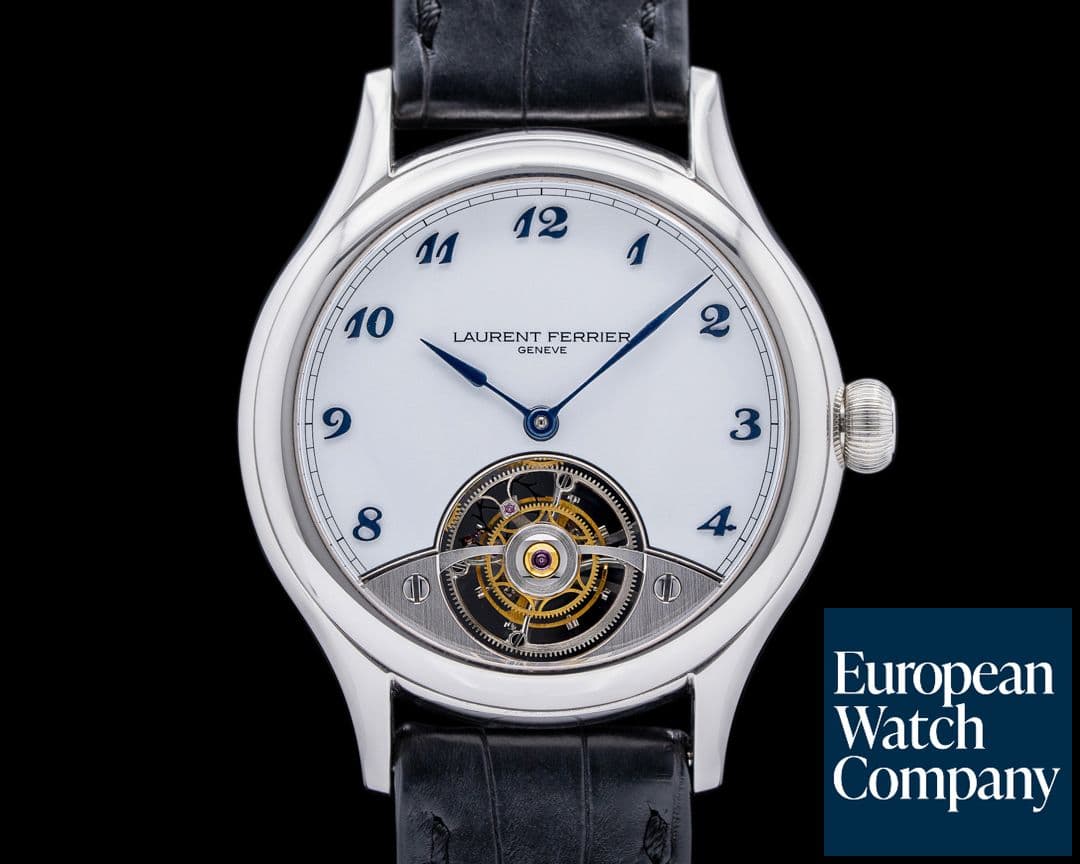 Image of Laurent Ferrier Galet Classic Dual Tourbillon Enamel Dial Limited 