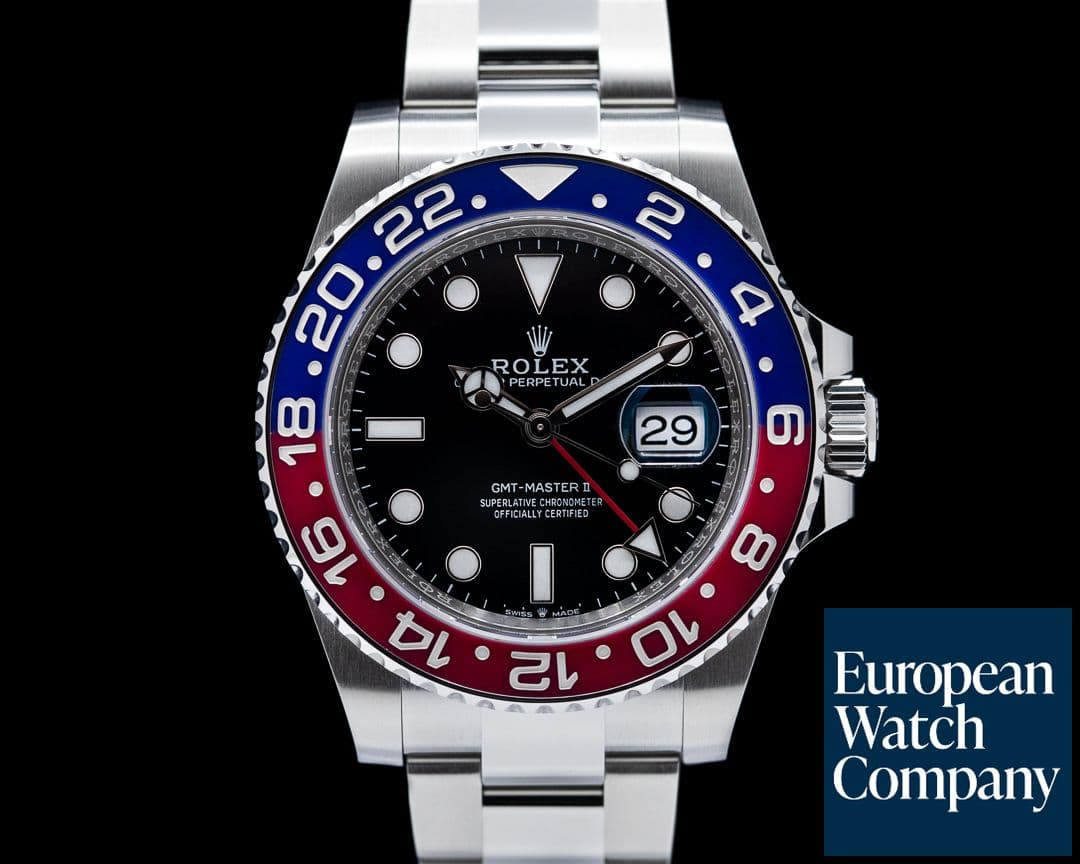 Image of Rolex GMT Master II Ceramic 126710BLRO Pepsi SS / Oyster UNWORN