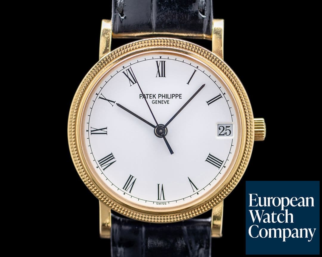 Image of Patek Philippe Calatrava 18K yellow gold automatic 3802J