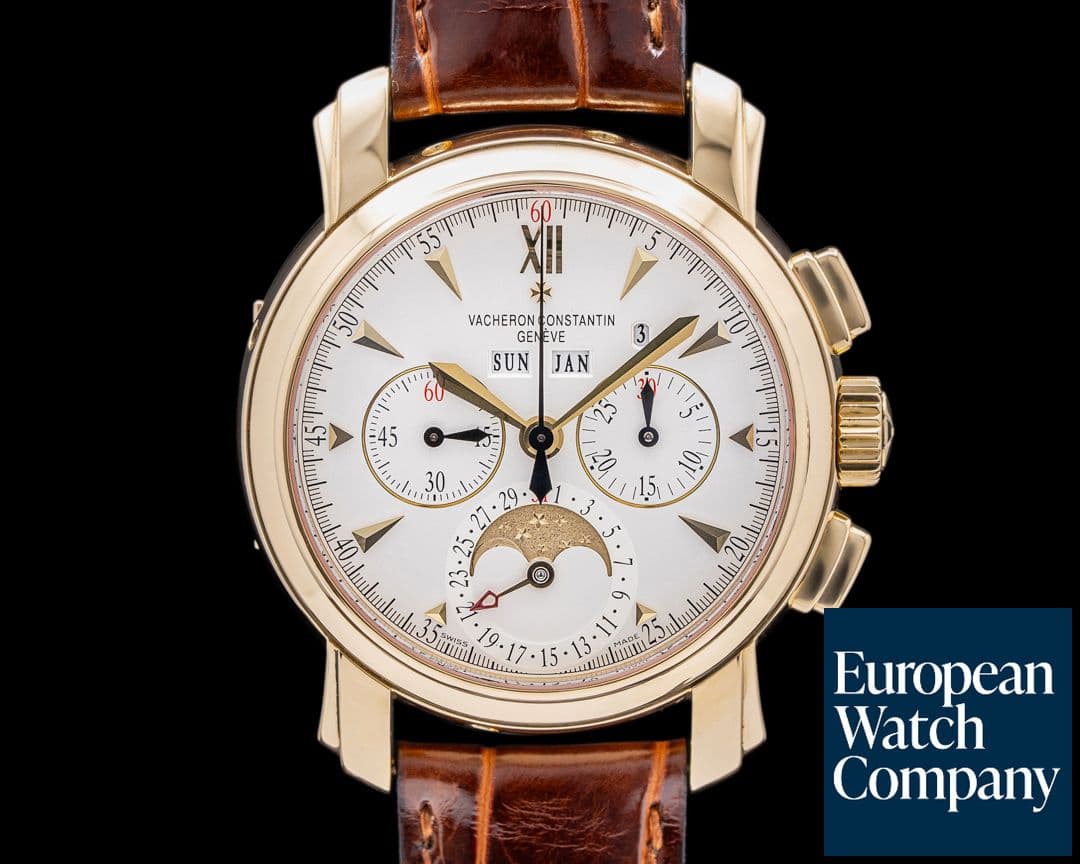 Image of Vacheron Constantin Malte Perpetual Calendar Chronograph 18k Yellow Gold
