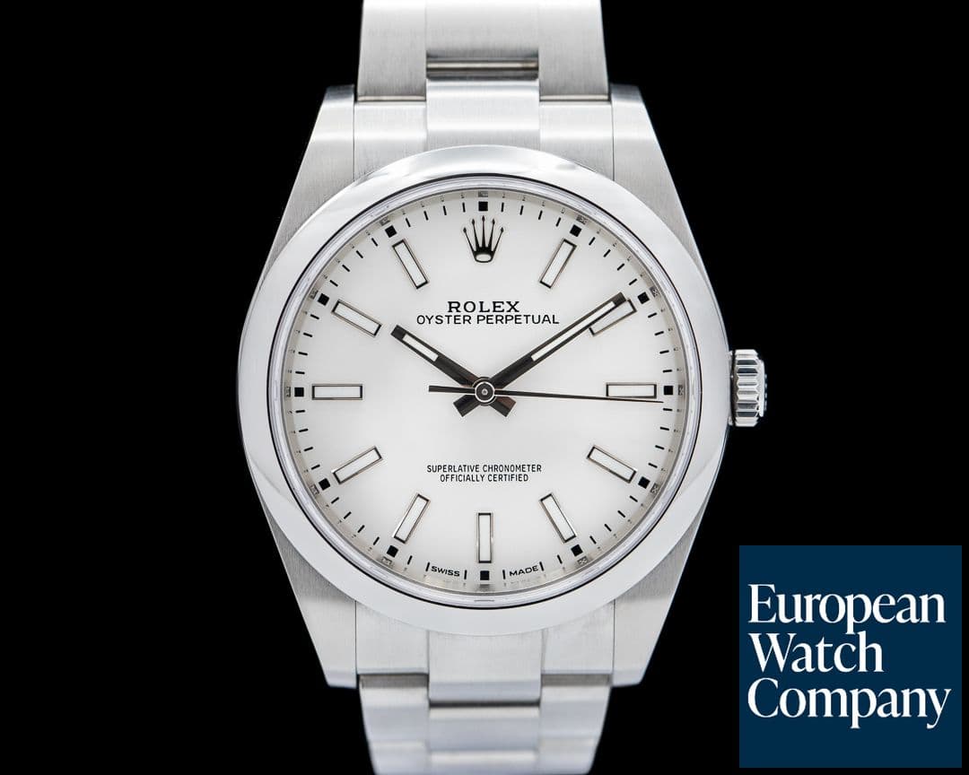 Image of Rolex Oyster Perpetual 114300 SS White Stick Dial 