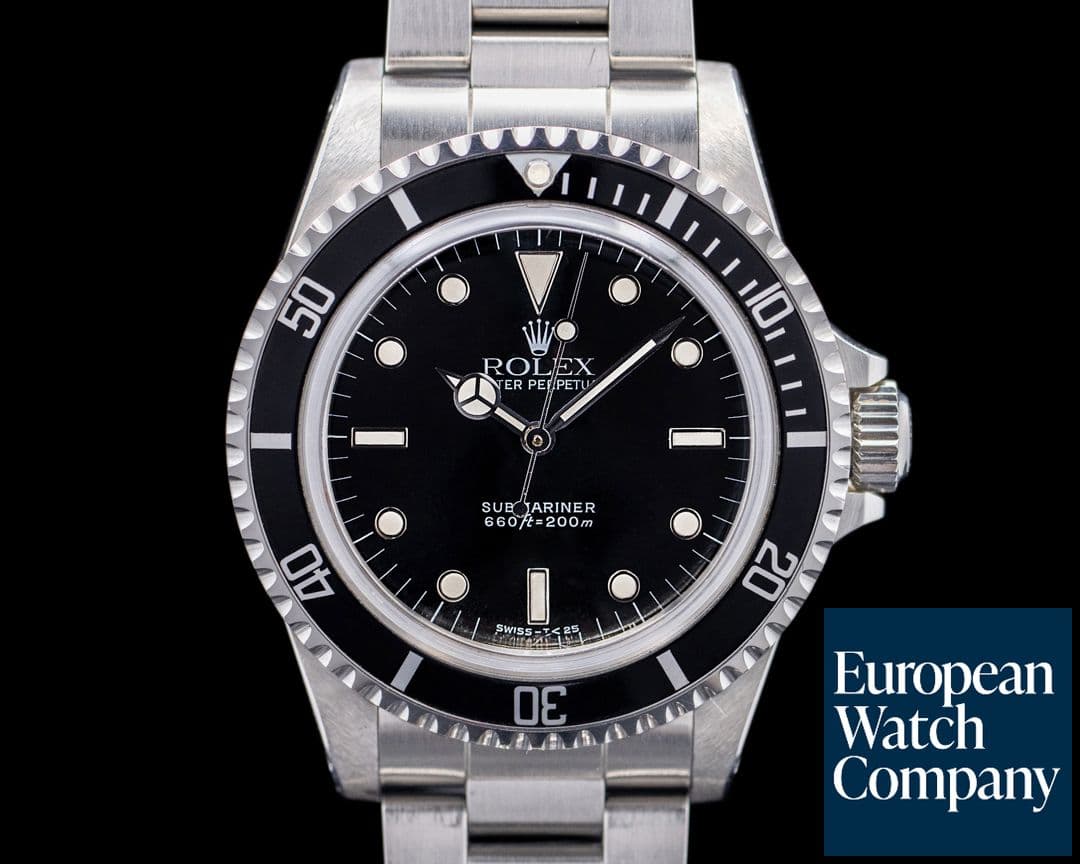 Image of Rolex 5513 Submariner SS Black Gloss Dial Circa. 1987