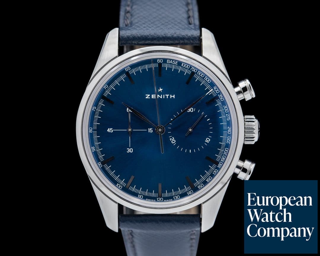 Image of Zenith El Primero Chronomaster Heritage 146 Blue Dial