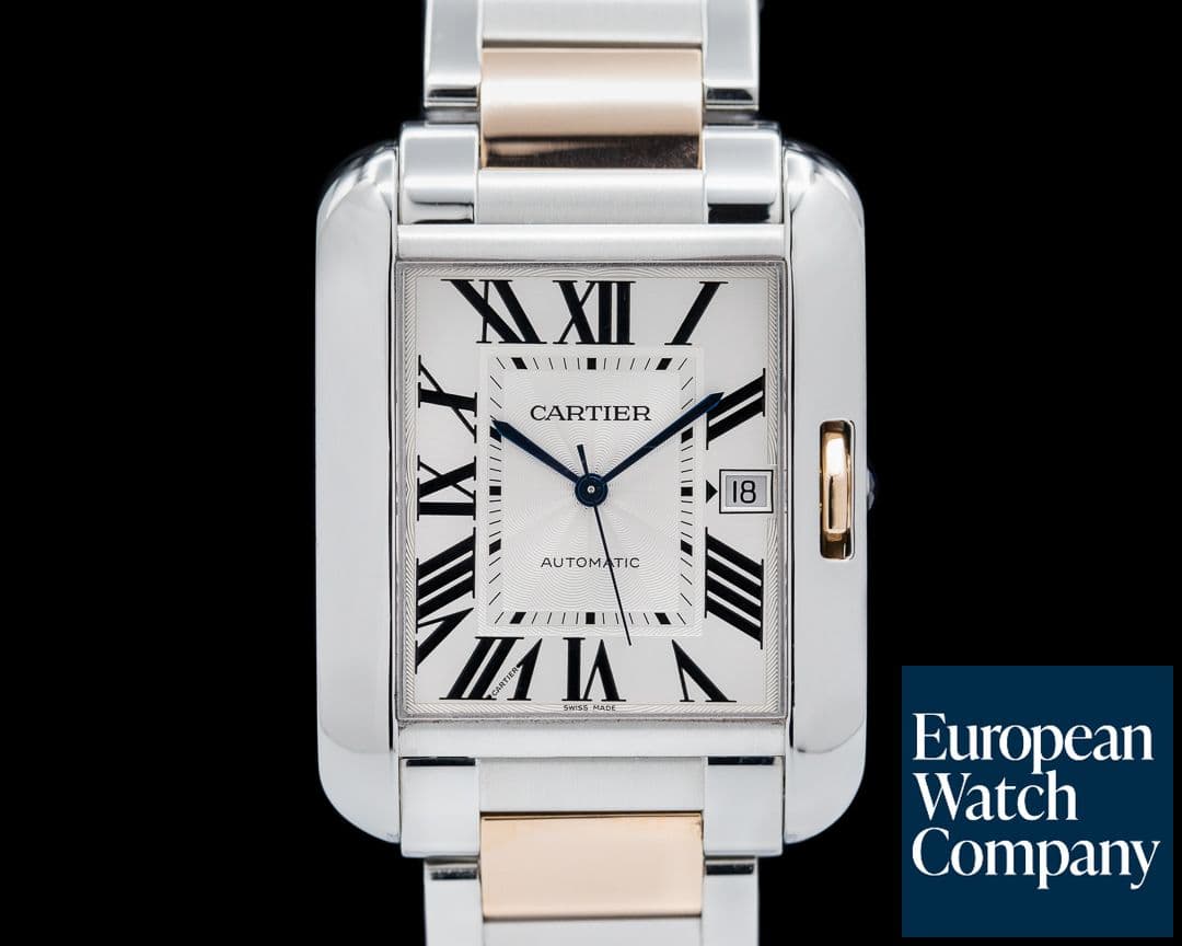 Image of Cartier Tank Anglaise XL 18K / SS 