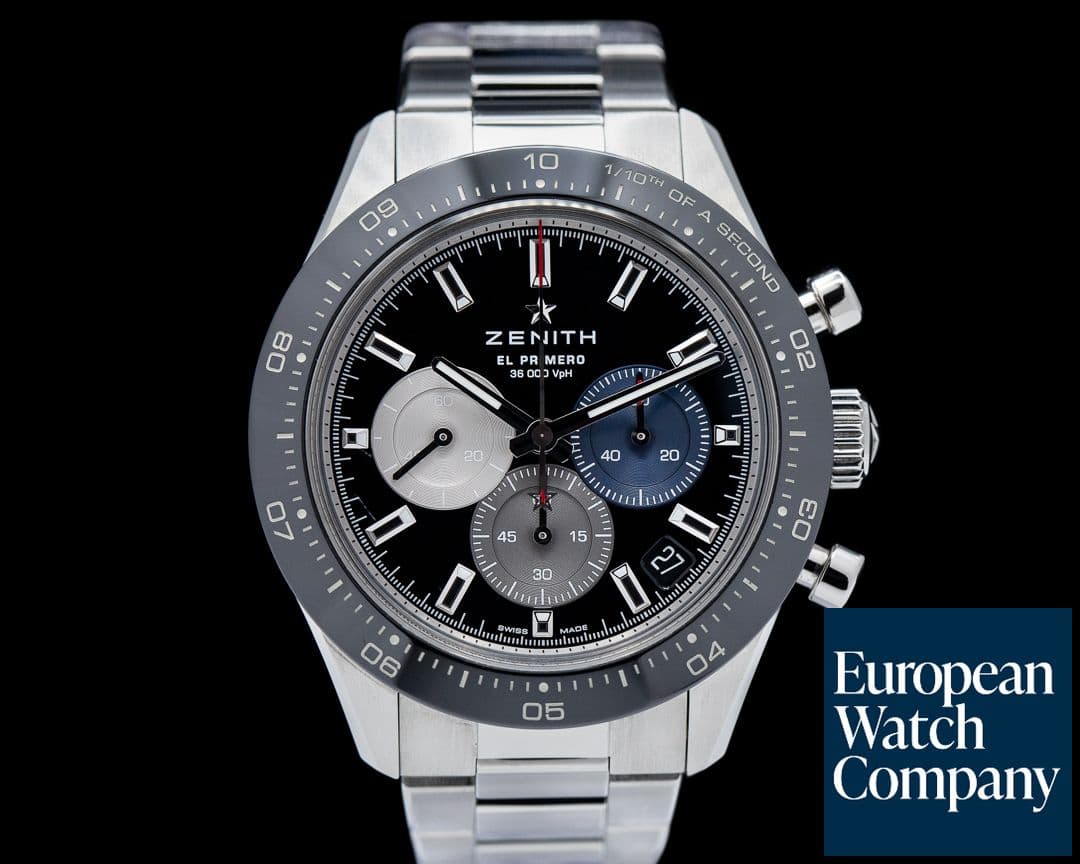 Image of Zenith El Primero Chronomaster Sport 41mm Black Dial 2021