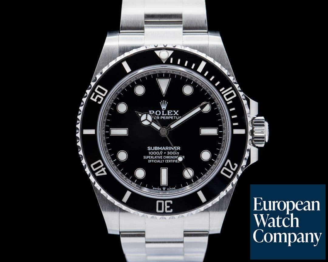 Image of Rolex Submariner 124060 No Date Ceramic Bezel 41MM