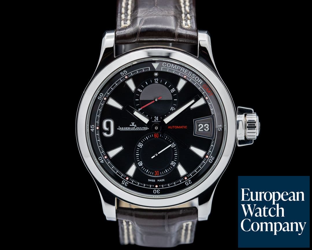 Image of Jaeger LeCoultre Master Compressor GMT SS 
