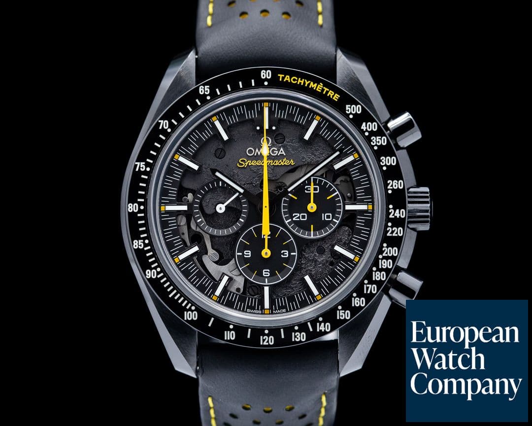 Image of Omega Dark Side of the Moon Apollo 8 Ceramic / Black Dial