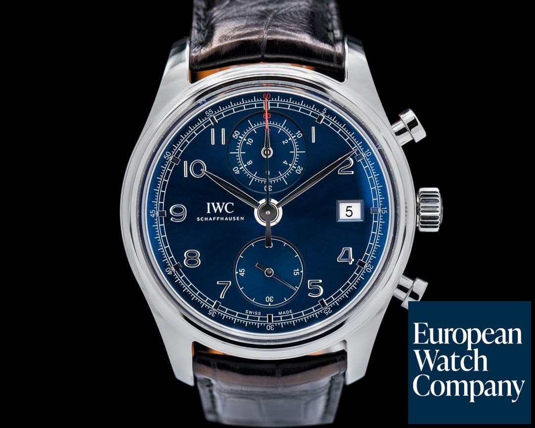 Image of IWC Portuguese Chronograph Classic SS Laureus Limited Edition