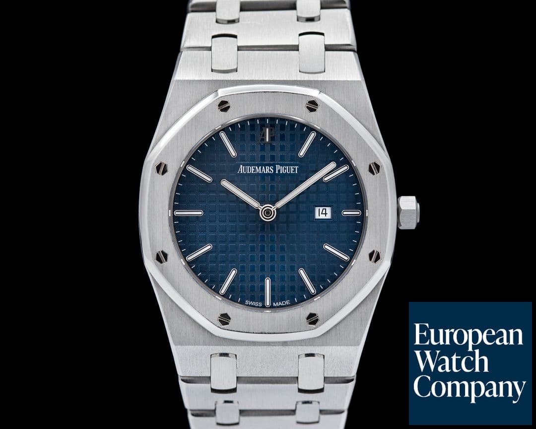 Image of Audemars Piguet Royal Oak Blue Dial SS Quartz