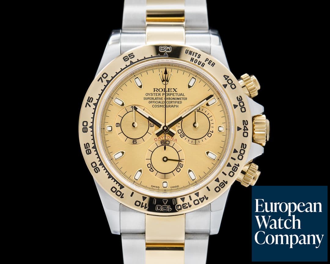Image of Rolex Daytona Champagne Dial 18K Yellow Gold / SS 