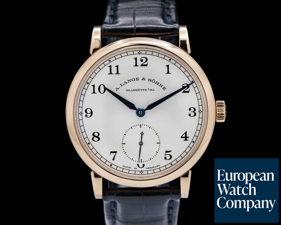 Image of A. Lange and Sohne 1815 235.032 18K Rose Gold Silver Dial 