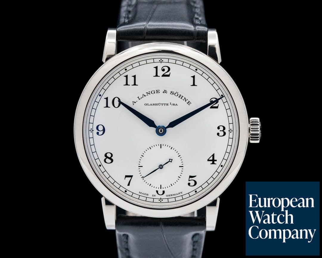 Image of A. Lange and Sohne 1815 18K White Gold Silver Dial 235.026 38.5MM