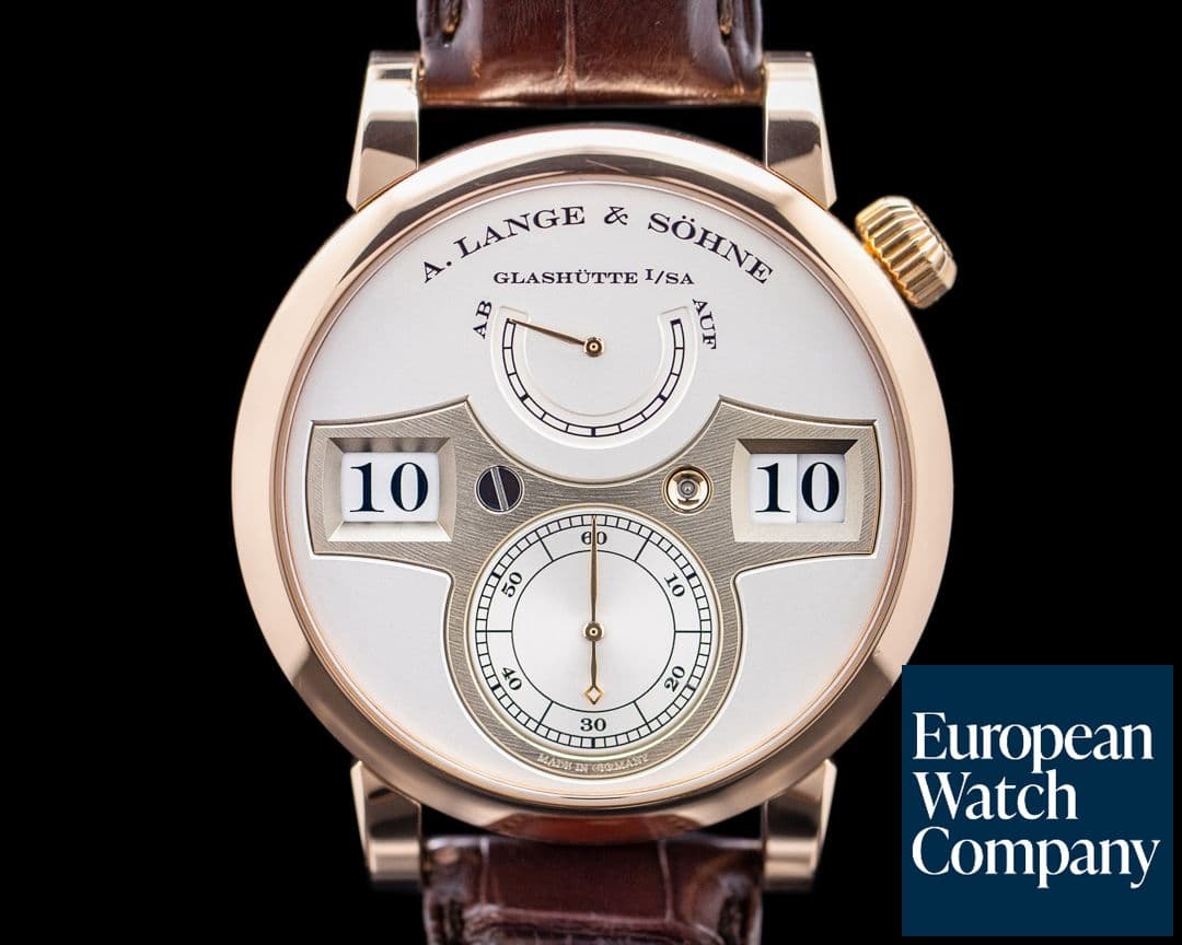 Image of A. Lange and Sohne Zeitwerk 140.032 18K Rose Gold