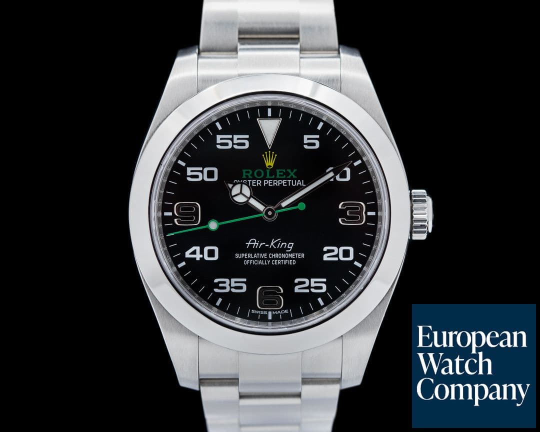 Image of Rolex Air King 116900 Black Dial SS