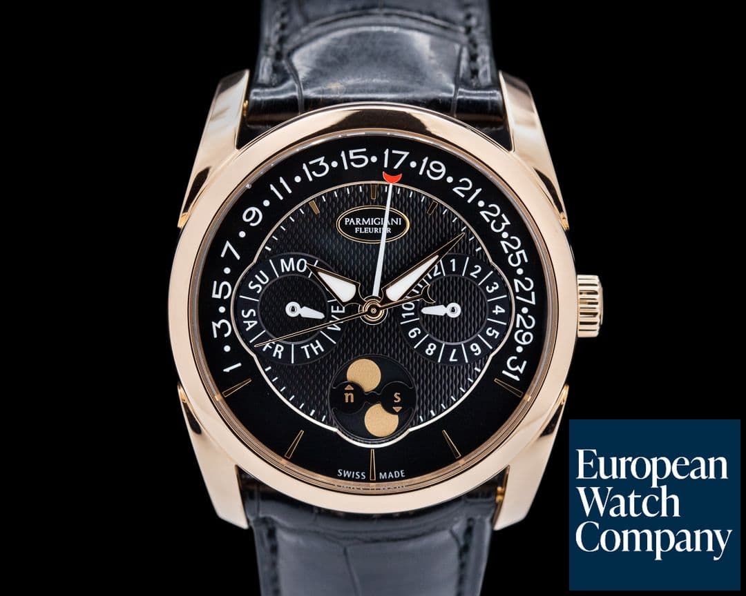 Image of Parmigiani Parmigiani Fleurier Tonda Quator 18k Rose Gold