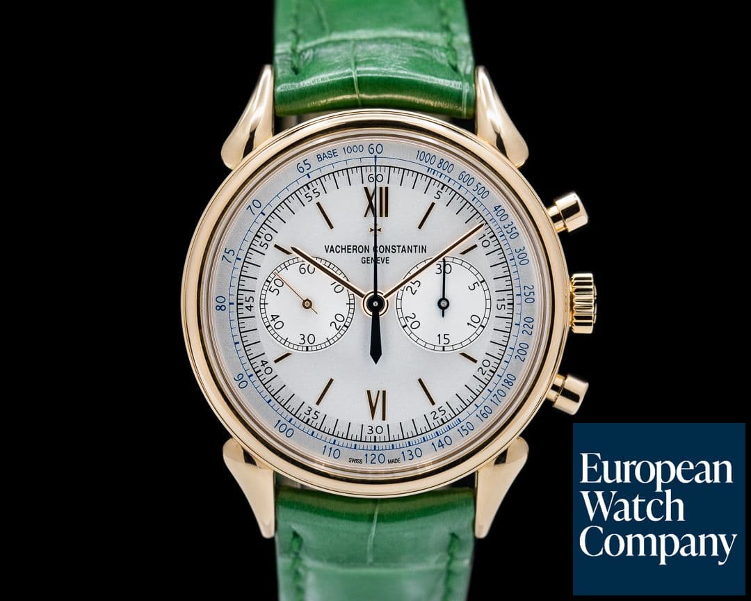 Image of Vacheron Constantin Les Historiques 1955 Cornes de Vache 18k Rose Gold