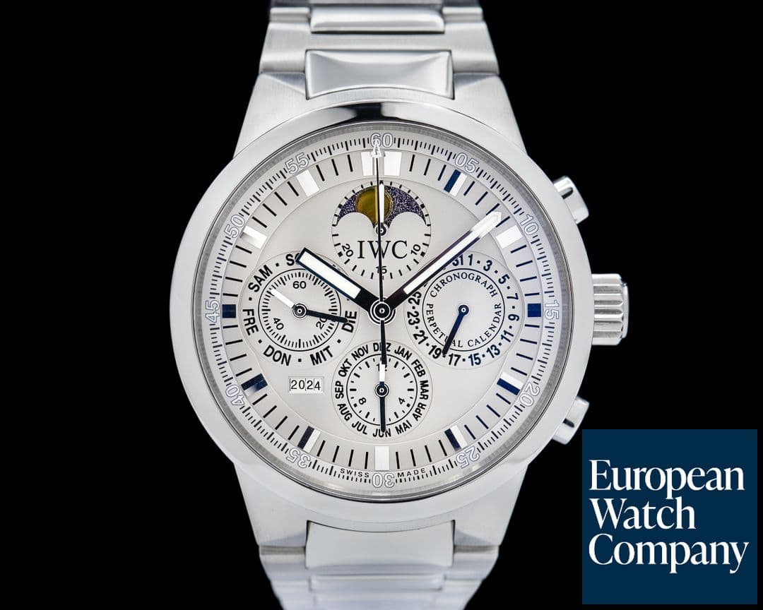 Image of IWC GST Perpetual Calendar Chronograph SS Silver Dial