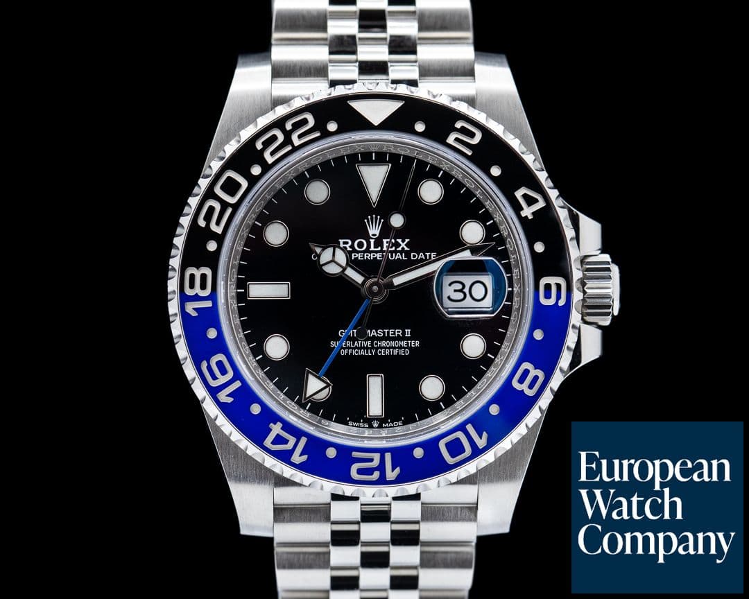 Image of Rolex GMT Master II 126710BLNR Ceramic "Batman" SS / Jubilee 