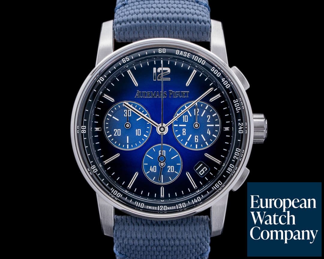 Image of Audemars Piguet Code 11:59 Chronograph Blue Dial White Gold