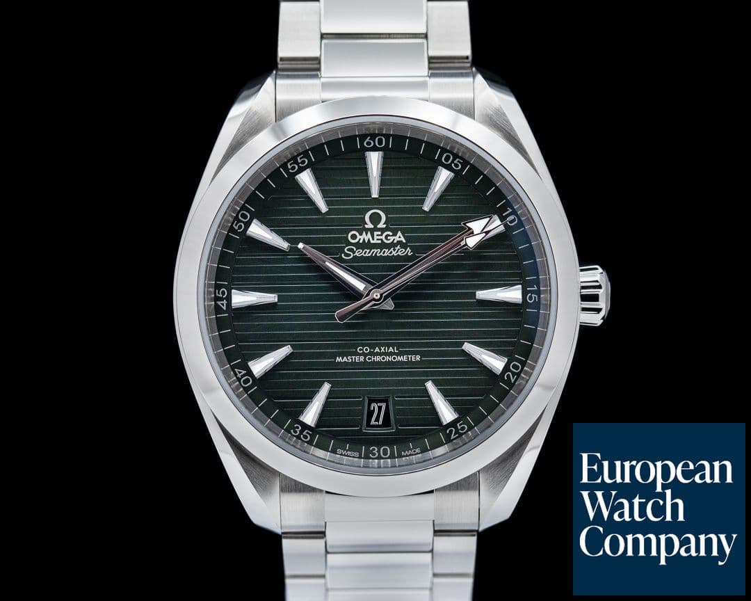 Image of Omega Seamaster Aqua Terra Co-Axial Master Green Dial SS / SS 41MM UNWORN