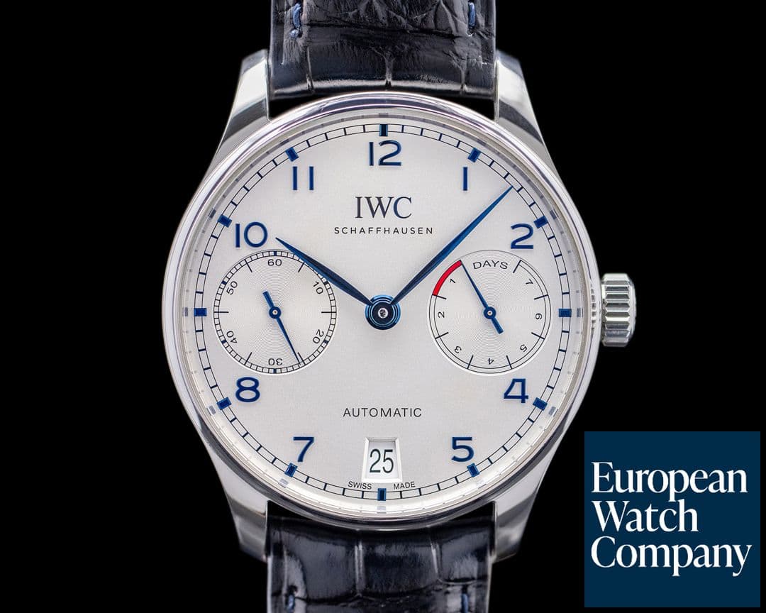 Image of IWC Portugieser 7-Day Automatic SS Silver Dial