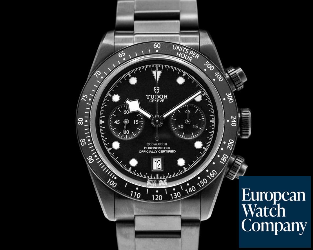 Image of Tudor Tudor Heritage Black Bay Chronograph Dark 79360DK Limited