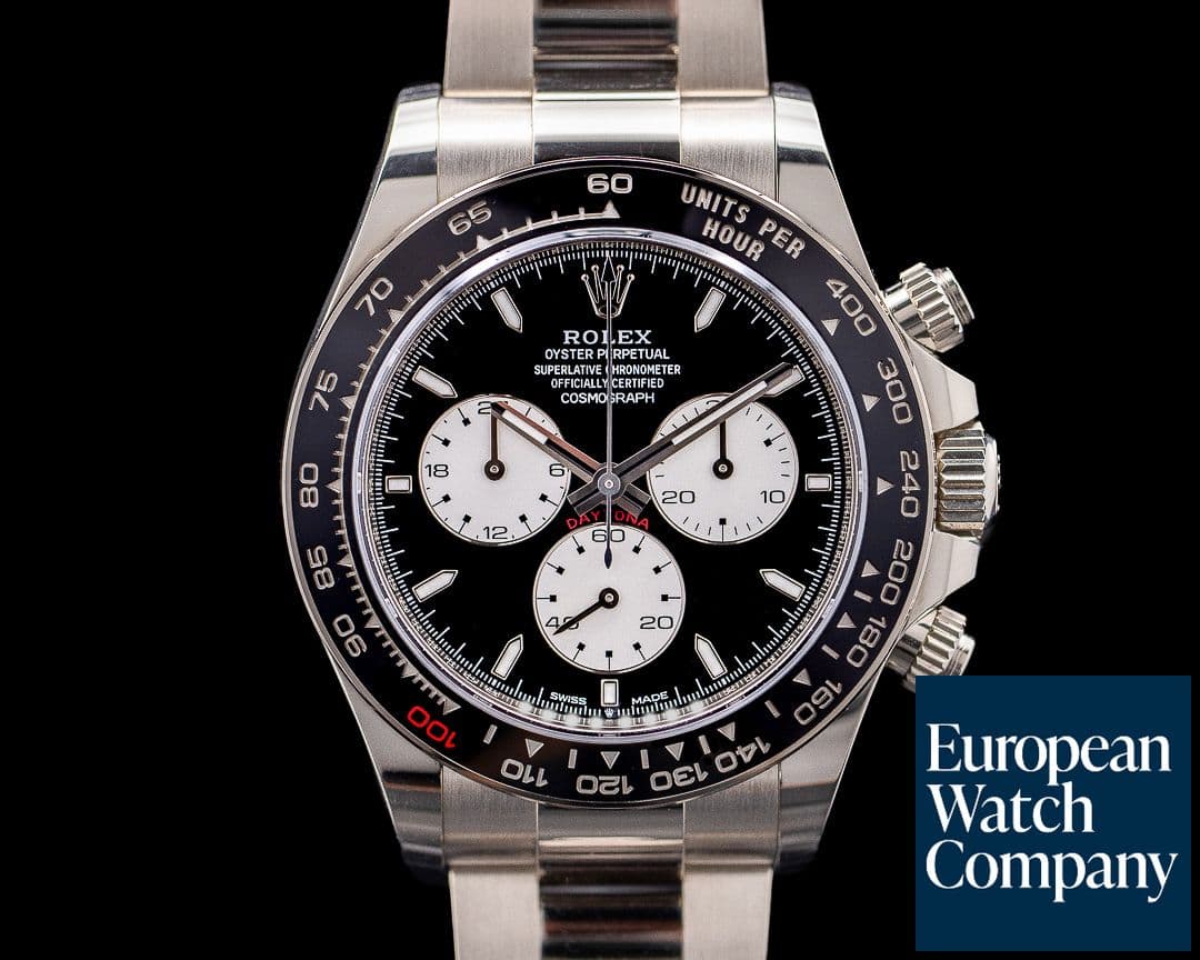 Image of Rolex Daytona "Le Mans" 126529LN 18k White Gold DISCONTINUED UNWORN 2023