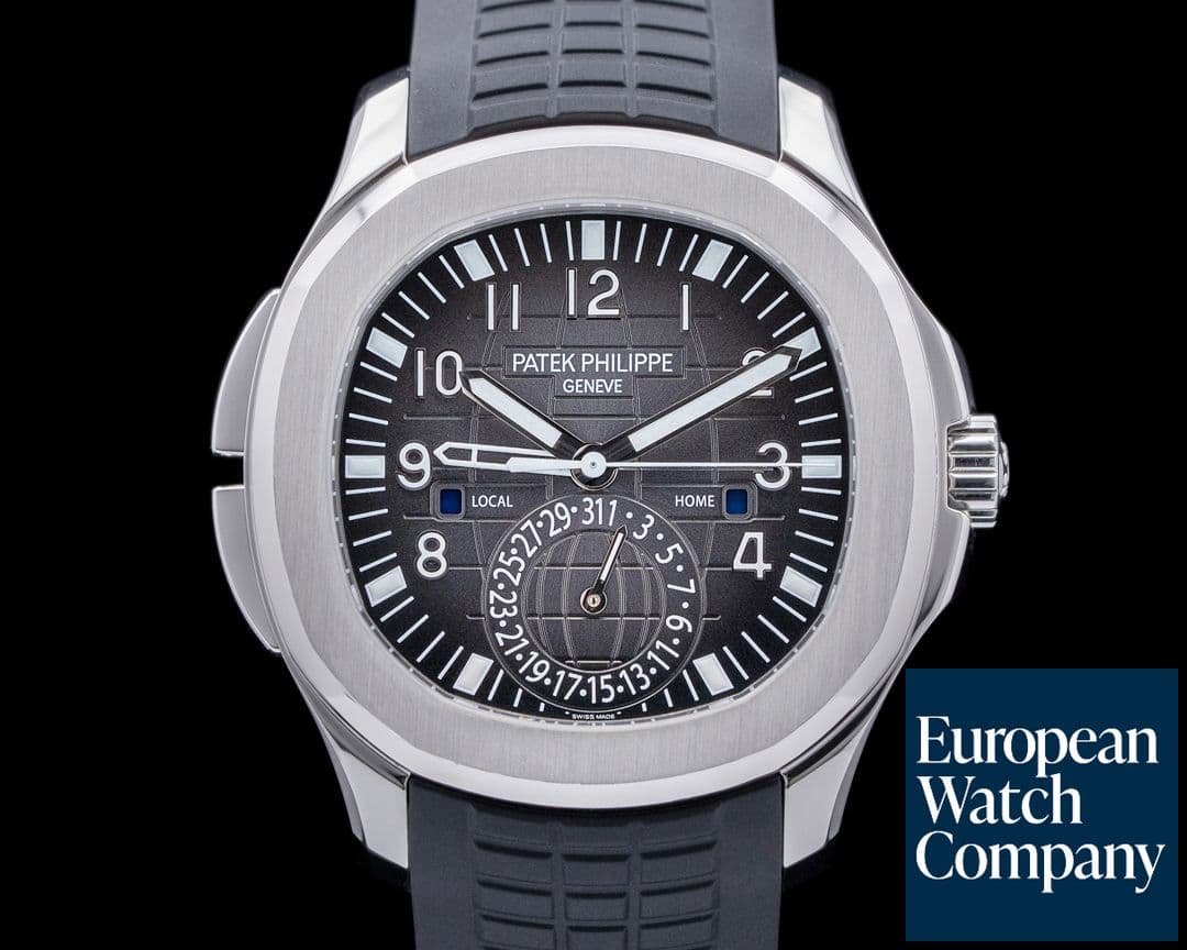 Image of Patek Philippe Aquanaut 5164A Travel Time SS / Rubber
