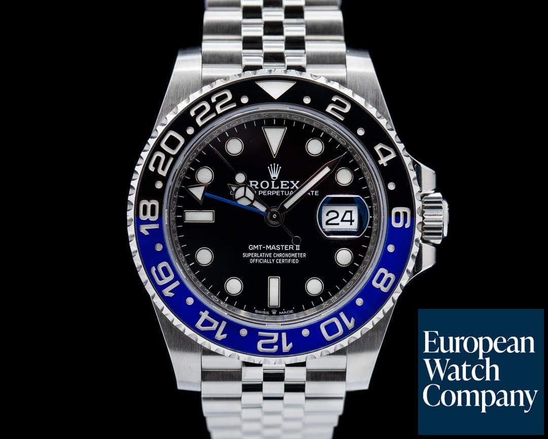 Image of Rolex GMT Master II 126710BLNR Ceramic "Batman" SS / Jubilee 