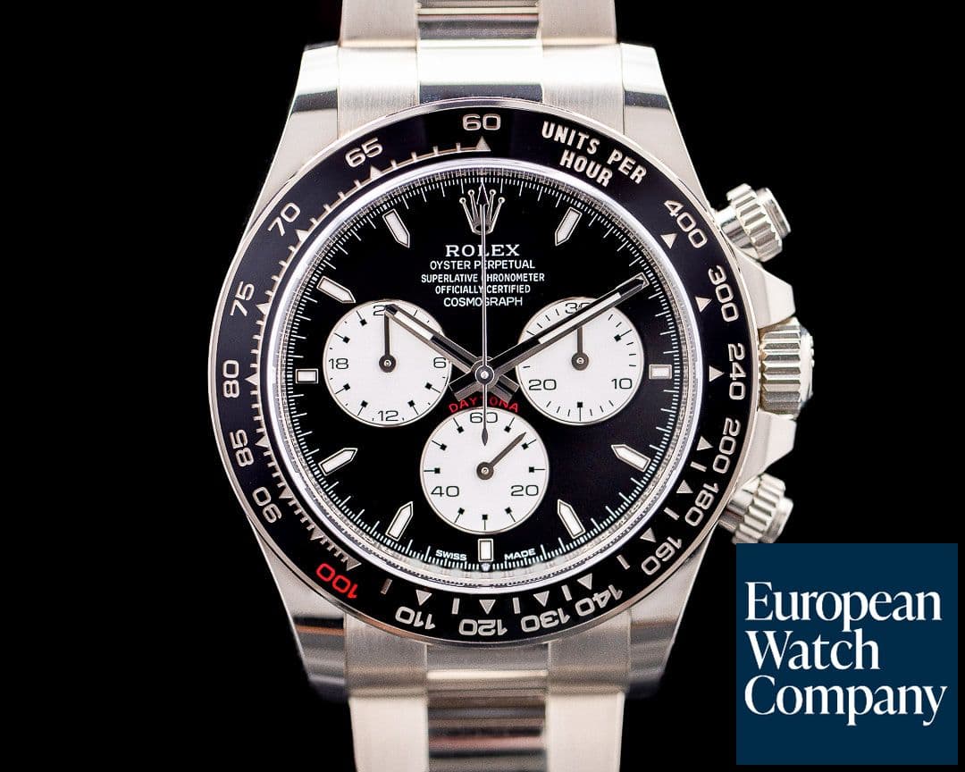 Image of Rolex Daytona "Le Mans" 126529LN 18k White Gold DISCONTINUED UNWORN 2024