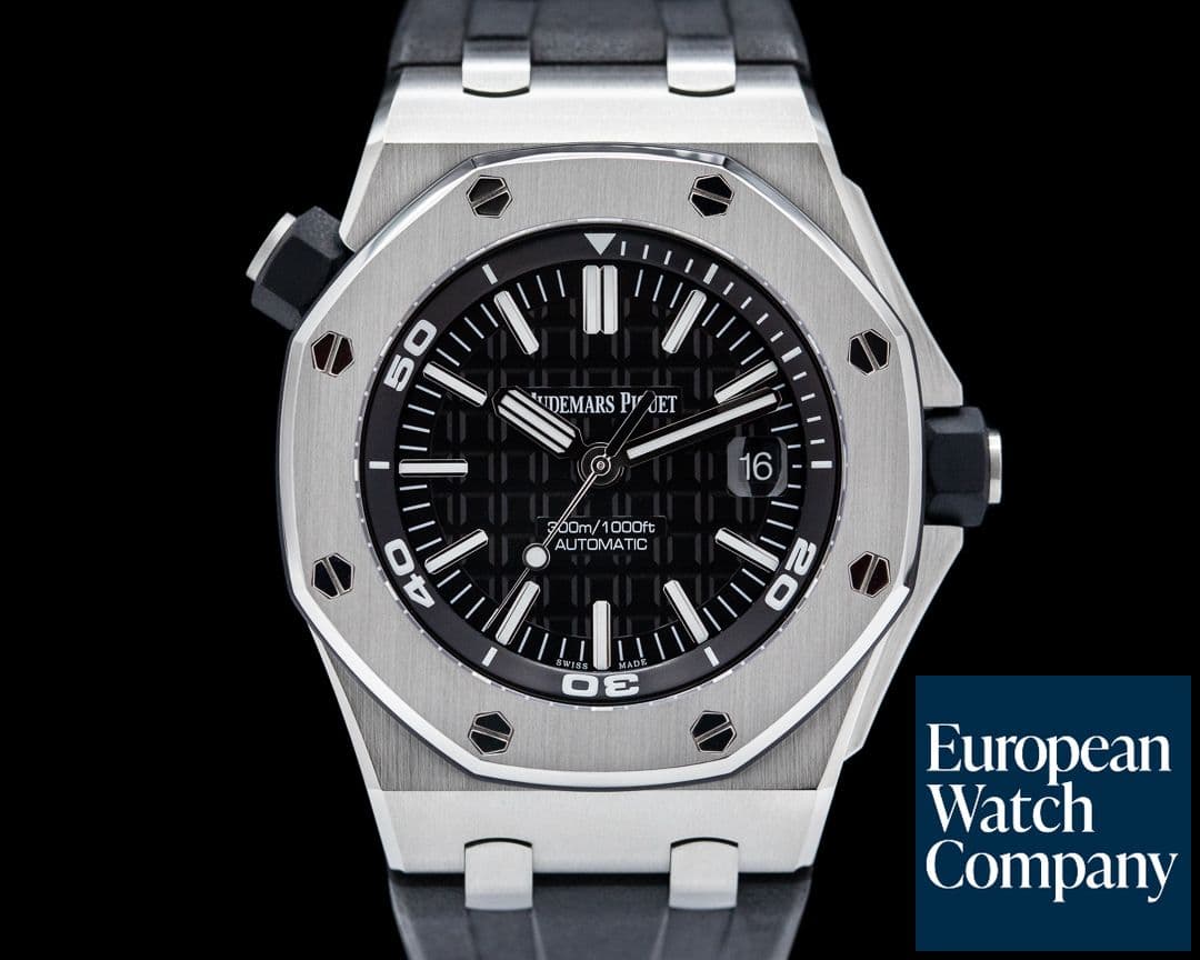 Image of Audemars Piguet Royal Oak 15710ST Offshore Diver Black / Rubber