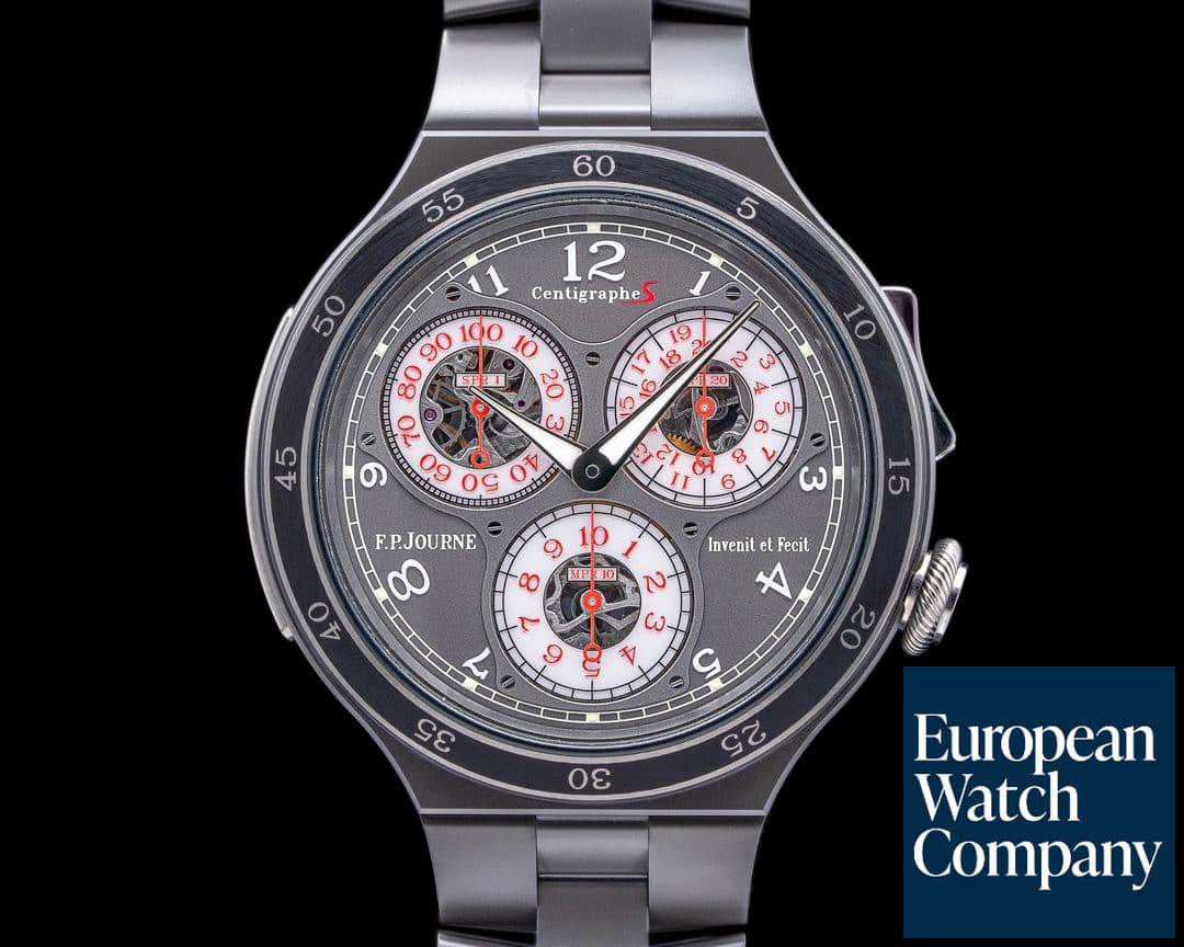 Image of F. P. Journe Centigraphe CTS2 LineSport Titanium / Bracelet
