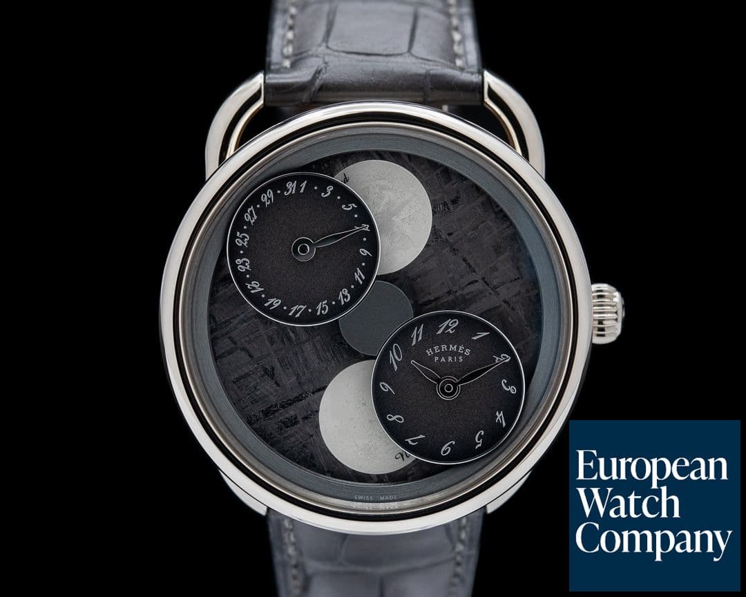 Image of hermes Arceau L'heure de la Lune 18k WG