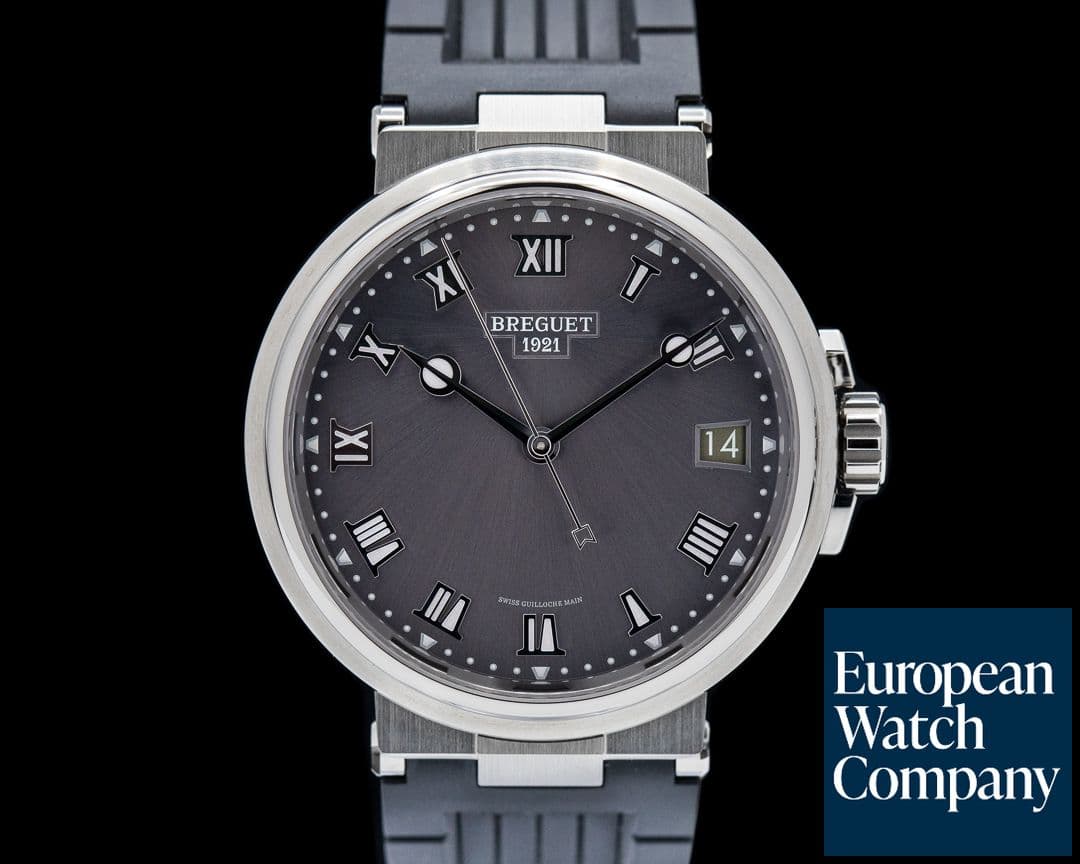 Image of Breguet Marine Automatic 5517 Titanium / Strap 