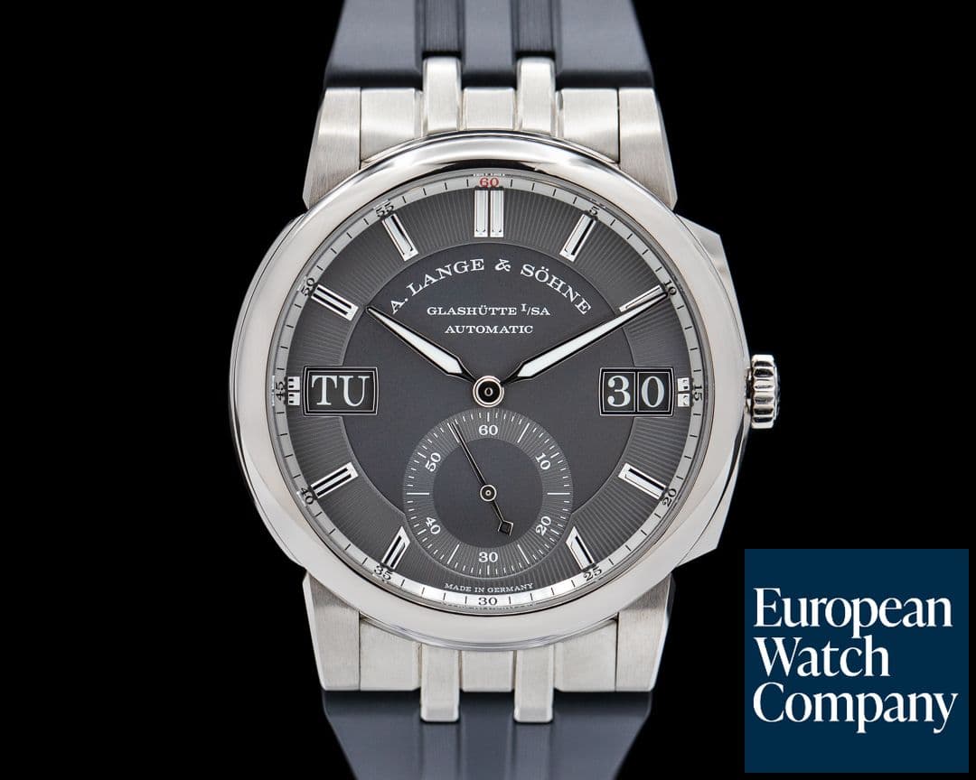 Image of A. Lange and Sohne Odysseus 363.068 18K White Gold Grey Dial / Rubber