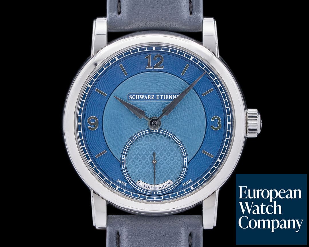 Image of Schwarz Etienne Roma Synergy by Kari Voutilainen SS / Blue Dial LIMITED