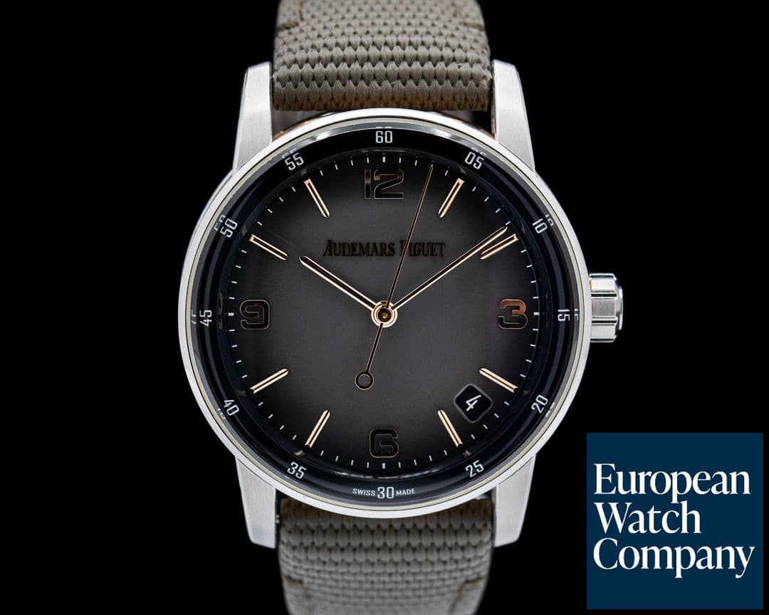 Image of Audemars Piguet Code 11:59 Automatic 18k White and Rose Gold / Gray Dial