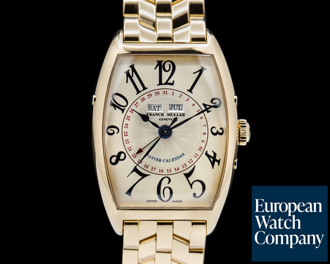 Image of Franck Muller Master Calendar 18k Yellow Gold / Bracelet FULL SET
