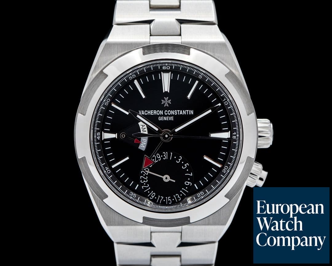 Image of Vacheron Constantin Overseas Dual Time 7900V SS Black Dial FULL SET