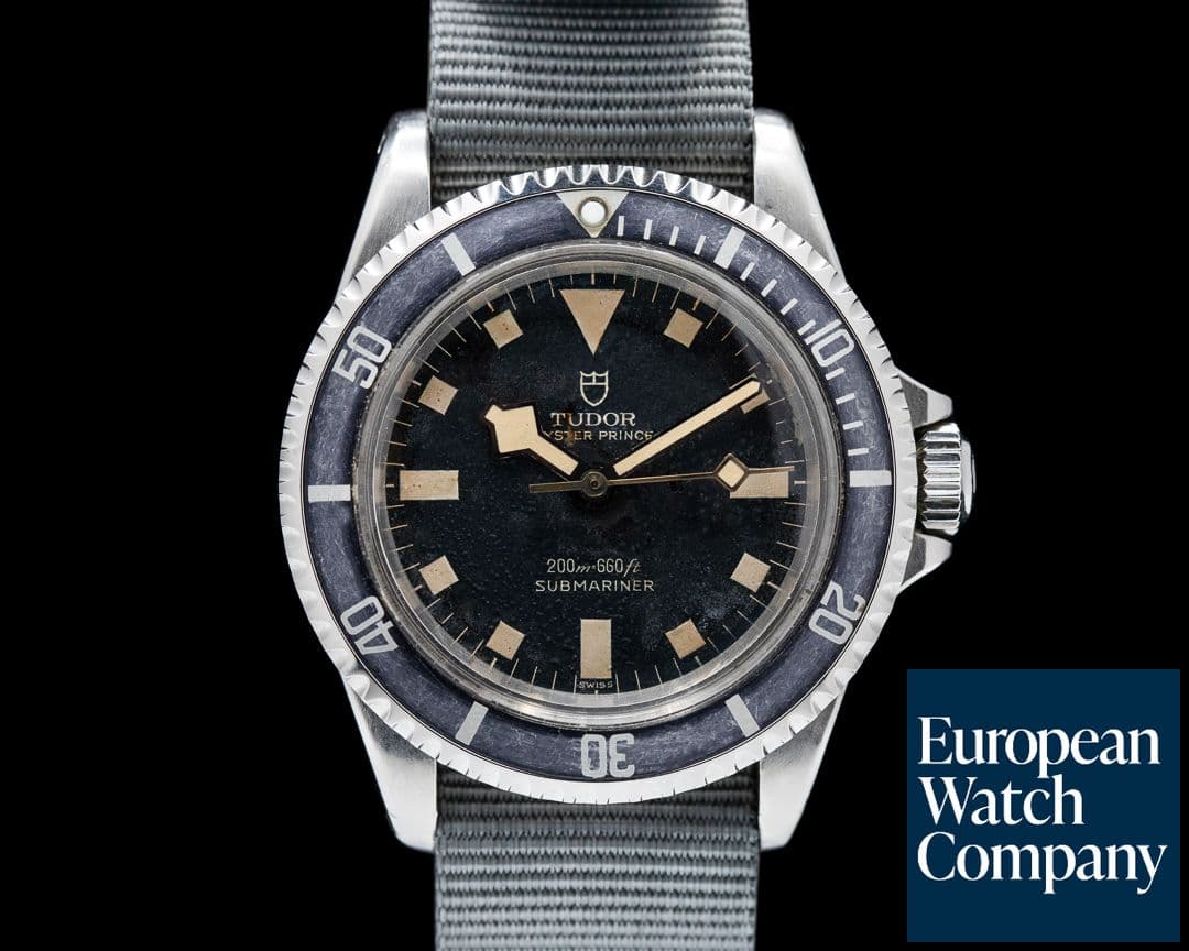 Image of Tudor Submariner 7016 Black Matte Dial "Snowflake" No-Date
