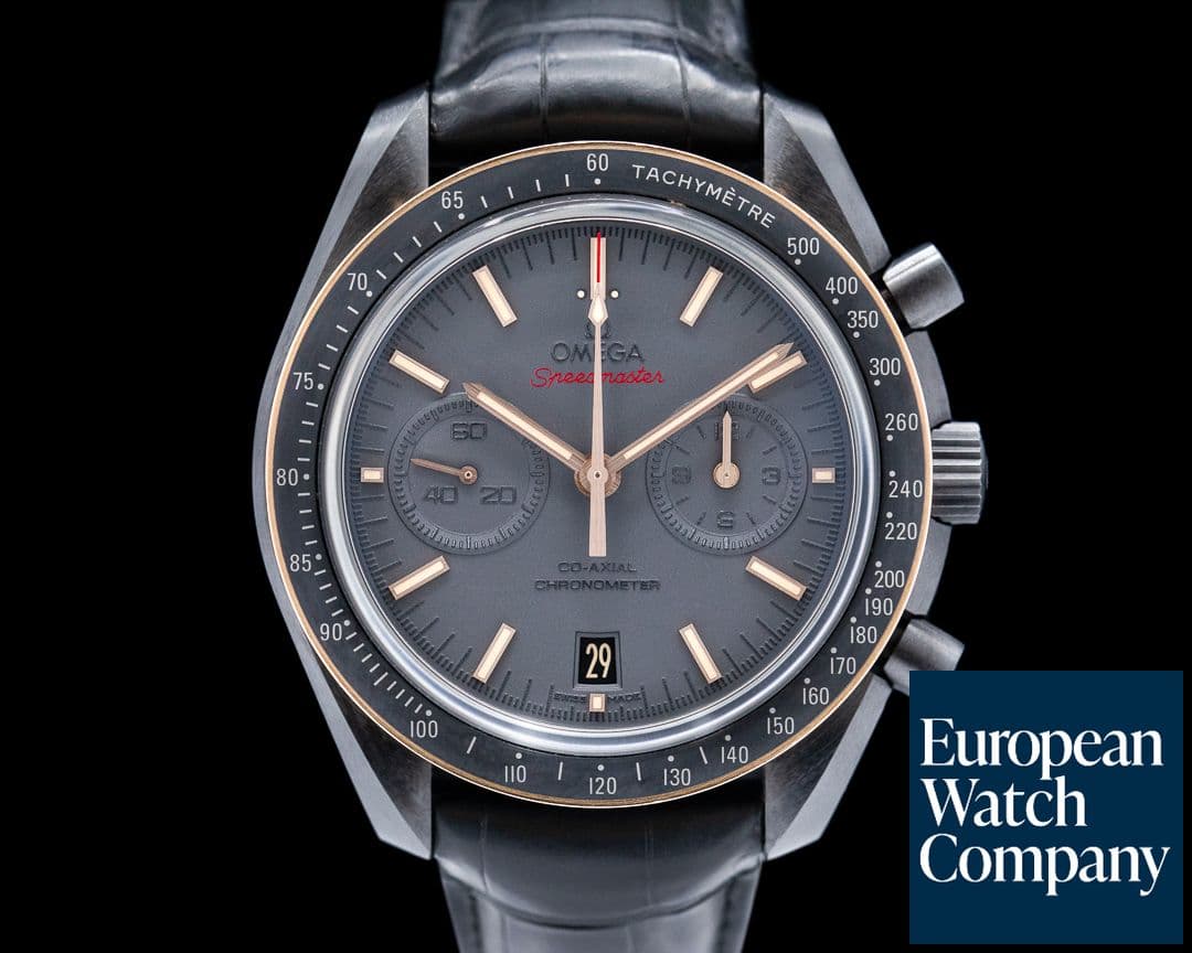 Image of Omega Speedmaster Dark Side of the Moon Ceramic/18k Sedna Gold