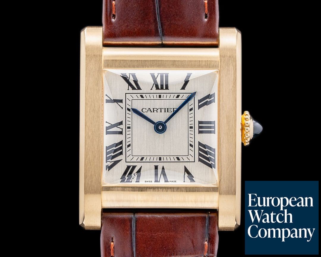 Image of Cartier Privee Collection Tank Normale WGTA0108 Yellow Gold