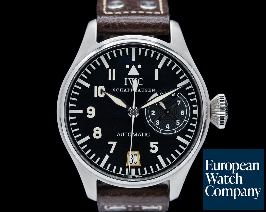 Image of IWC Big Pilot 5002 SS 7-Day 1st edition 