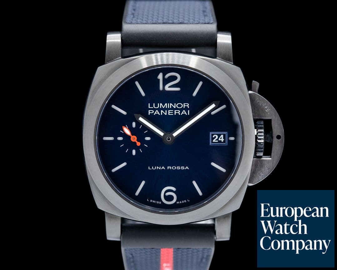 Image of Panerai Luminor Luna Rossa Quaranta Steel DLC 
